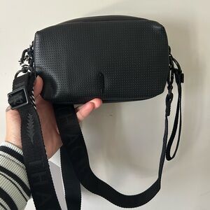 Thacker Black Crossbody Bag